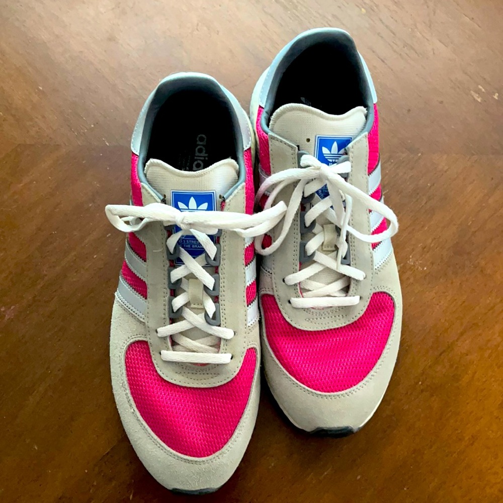 Adidas Shoes Pink & Grey Size 10 1/2 Men’s